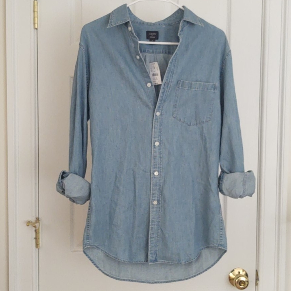 JCREW JUST REDUCED Denim Shirt - Picture 3 of 3